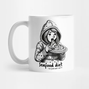 Seafood Diet Mug